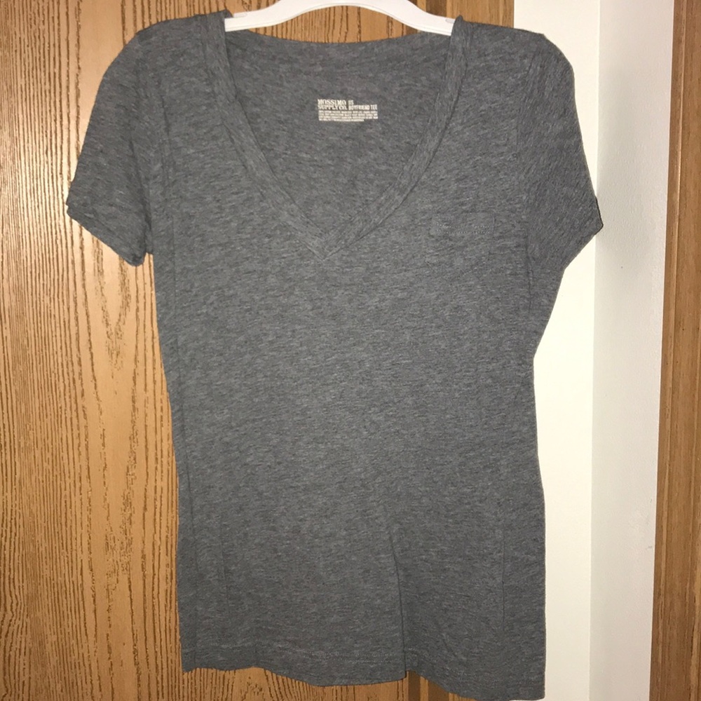 Gray Boyfriend Tee